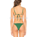 2018 mujeres sexy bikini verde traje de baño de moda bikini personalizada 2018 mujeres bikini sexy verde traje de baño de moda bikini personalizada
